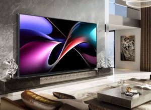 تلویزیون ۱۱۶ اینچی هایسنس 116UX با فناوری RGB-MiniLED