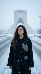 پرامپت نقشه ایران روی لباس